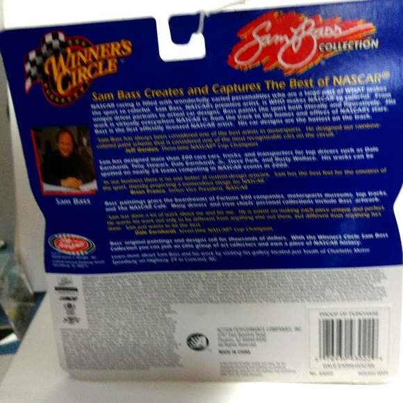 Dale Earnhardt 2001 Oreo Design #3 Sam Bass Collection 1:43 Scale - Picture 4 of 13